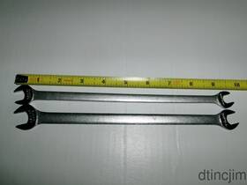 Craftsman V44471/v4447 Thin Open End Tappet Wrench Set 2pc