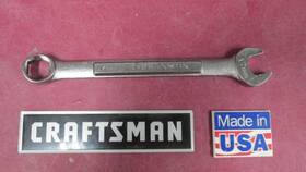 Va-42874 Craftsman Sears / Usa 6 Point Box End 17mm Combination Wrench -va- Series 42874