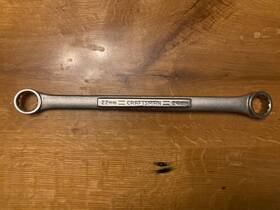 Va-42959 Craftsman Nice 22mm Forged In Usa - 24mm 12 Point Box Wrench