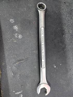 Va-47857 Craftsman 11/16 Inch Combination Speed Wrench Vintage Professional Va 47857 Made Usa
