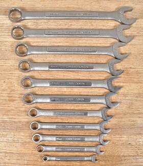 Vv-429 Craftsman -vv-429 11pcs Metric Combination Wrench Set Near Complete 20mm-6mm 12-point