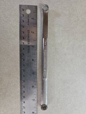 Craftsman Vv-42953 Vintage -vv- 42953 Metric 7mmx9mm Box Wrench - Vgc Made In Usa