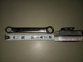 Vv-43864 Craftsman Box Wrench 1/2 Inch 9/16 Usa Made. Near Mint Condition