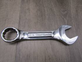Vv-44099 Craftsman 13/16 Inch Stubby Combination Wrench Vintage Vv 44099 Made In Usa