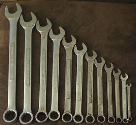 Vv-44705-44699 Craftsman 12 Piece Set Combo Point Wrenches