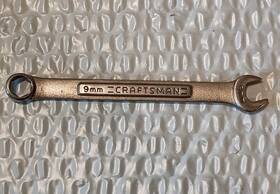 Vv42866 Craftsman Tools Usa 9mm. Combination Wrench 4.8 Inch Long 6 Point