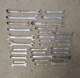 W44585 Craftsman Usa Metric And Sae Wrenches Large Lot Combination More