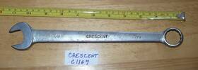 C1167 Crescent Vintage 7/8 Inch Combination Wrench 12 Point 1950s