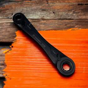 X6db04 Crescent X6 4-in-1 Spline Ratcheting Metric Wrench 14mm 17mm 15mm 19mm