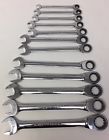 Crw12sa Cornwell Tools Pc Ratcheting Combination Wrench Set Point 613364131947