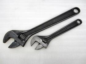 A212-708s Diamond Vintage Proto 8 Inch And 12 Adjustable Wrench A212 708s Black Oxide Usa