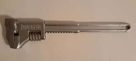 Diamond Horseshoe Cc712 12 Inch Monkey Wrench - Smooth Jaw Made In Usa