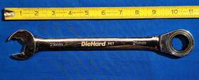 Dhp55027 Diehard 21mm Metric Ratcheting Combination Wrench