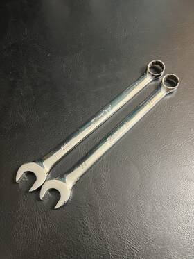 54-013 Duralast 54-014 Lot Of 2 21 And 22 Mm Combination Wrenches Metric Wrench Set 014