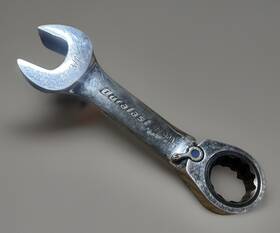 79-408 Duralast Wrench By Guaranteed For Life 3/4 Inch Sae Combo Open End And Ratcheting Tool