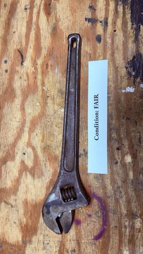 2090a Duro-chrome Adujustable Wrench