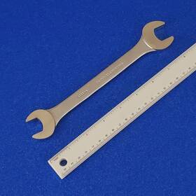 41819a Duro Indestro 18mm X 19mm Classic Usa Vintage Open End Metric Wrench P/n
