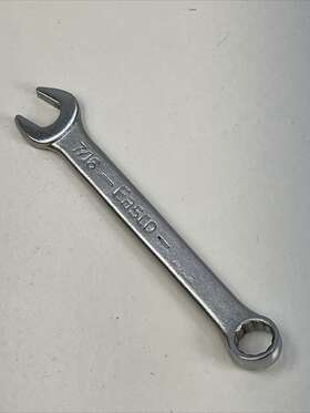 631114 Easco 7/16 Inch 12 Point Combination Wrench Usa Clean No Marks