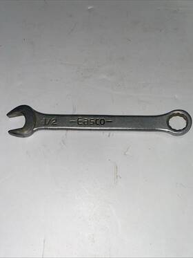 631116 Easco Vintage 1/2 Inch Combination Wrench Usa