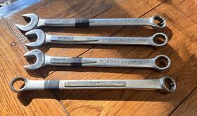 63621 Easco 63624 62619 63622 Lot 4 21 22 24 17-19 Mm Combination Wrench Usa