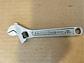 68-106 Easco Wrench 6 Inch Adjustable 68 106 68106 Made In Usa Free Shipping