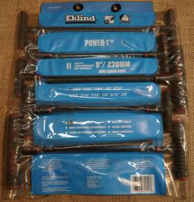 60911 Eklind Tool 10-piece Hex Wrench Set Power-t
