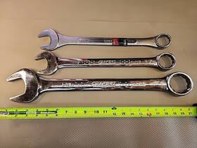 E110206 Expert Proto By Mac Tools Sunex 12 Point Combination Wrench Set 1-5/16 Inch 1-1/2 1-7/8
