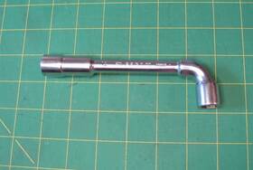 75-ogv Facom 75 Ogv 13mm Angled Open Elbow Socket Wrench France