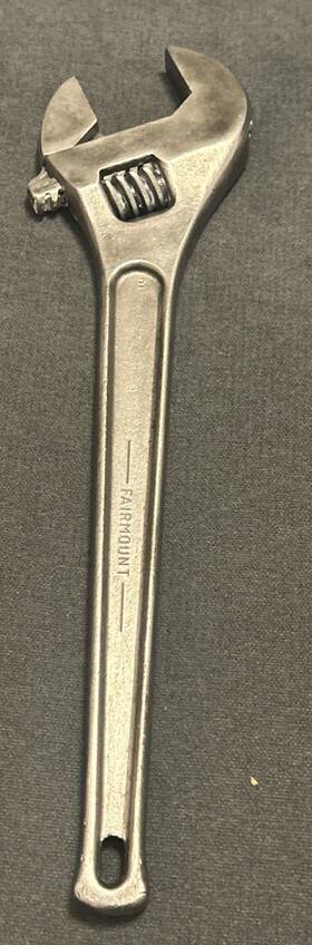 A-15t Fairmount Tools Adjustable Wrench