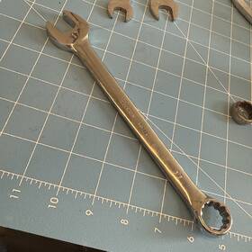 Fa5426 Falcon Tools 17mm Metric Spline Combo Wrench 12-pt Long Non Slip Torx