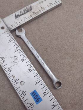 5510m Fleet Vintage Usa 10mm Combination Wrench 12 Point 12pt Metric Tools Made
