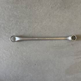 6328 Fleet Vintage - Double Box End Wrench 7/8 Inch And 13/16 Made In Usa