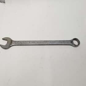 6514 Fleet Tools Vintage No.6132 1 Inch Combination Wrench Usa