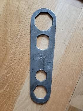 T-1349 Ford Original 1909-1927 Model T Hubcap Drain Plug Spindle Bearing Wrench