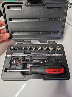 811937t Gearwrench Gear Wrench 14pc 1/4 Inch Drive Sae Tool Set