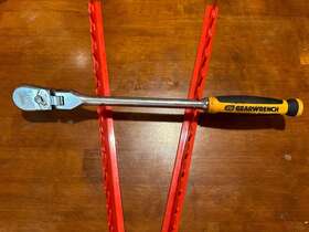 81210t Gearwrench 3/8 Inch Drive 90-tooth Dual Material Flex Head Ratchet 13