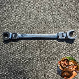 81689 Gearwrench 15mm X 17mm Flare Nut Wrench Flex Head