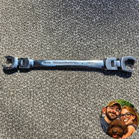81690 Gearwrench 16mm X 18mm Flare Nut Wrench Flex Head