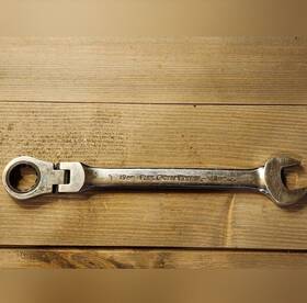 86719 Gearwrench 19 Mm Flex Ratchet Combination Wrench 90 Tooth