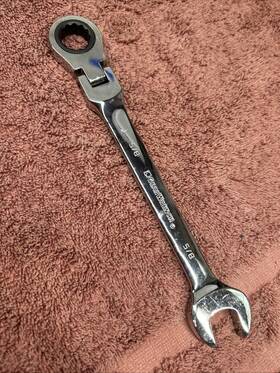 86788 Gearwrench 5/8 Inch Sae 12 Pt Open/box End Ratcheting Flex Head Wrench