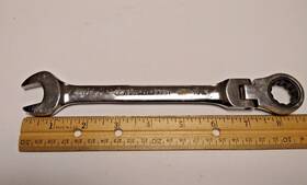 86789 Gearwrench 11/16 Inch Sae 12 Pt Combination Ratcheting Flex Head Wrench 90t