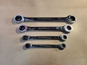 E6-e24 Gearwrench 9242d 9224d 4 Pc. Double Box Ratcheting E-torx Wrench Set
