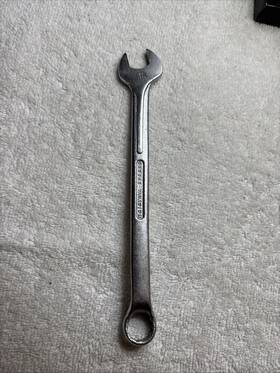 No-1b Gedore Vintage No 1b Combination Spanner 15mm. Made In Germany. Good And Clean