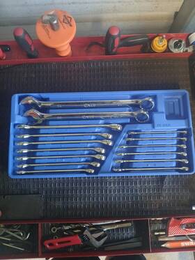 Pr-015m Genius Tools Metric Wrench Set 7-19 22 24
