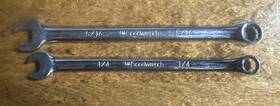 41010 Gm Goodwrench 40808 1/4 Inch And 5/16 Chrome Combination Wrench 12 Point Usa