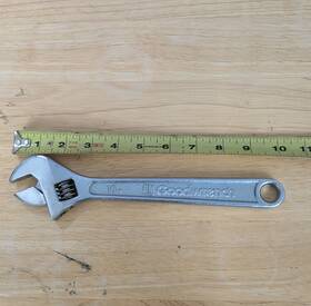 16610 Gm Performance Parts Goodwrench - 10 Inch 250mm Adjustable Wrench #16610