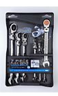 Gm4759 Power Torque Flex Head Racheting Wrench Set Metric Free Shipping