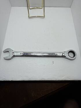 14268 Goodwrench 3/4 Inch Combination Ratcheting Wrench And Open End