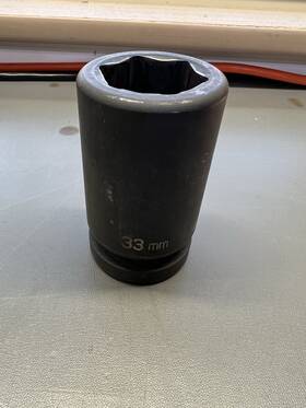 4033md Gp Cr-mo 33mm 1 Inch Drive Deep Impact Socket / Tools/socket