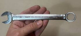 164b Gray Tools Vintage Alloy Canada 5/8 Inch Combo Wrench Hard To Find See Pics